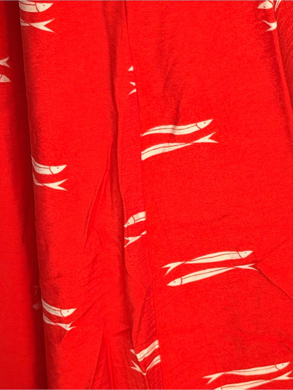 Red Patterned Dress - Picture 4 of 8